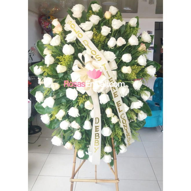 Arreglo funebre en Cali a domicilio