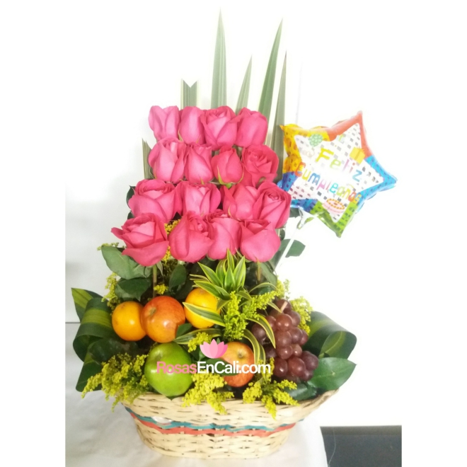 Arreglo frutero en Cali 
